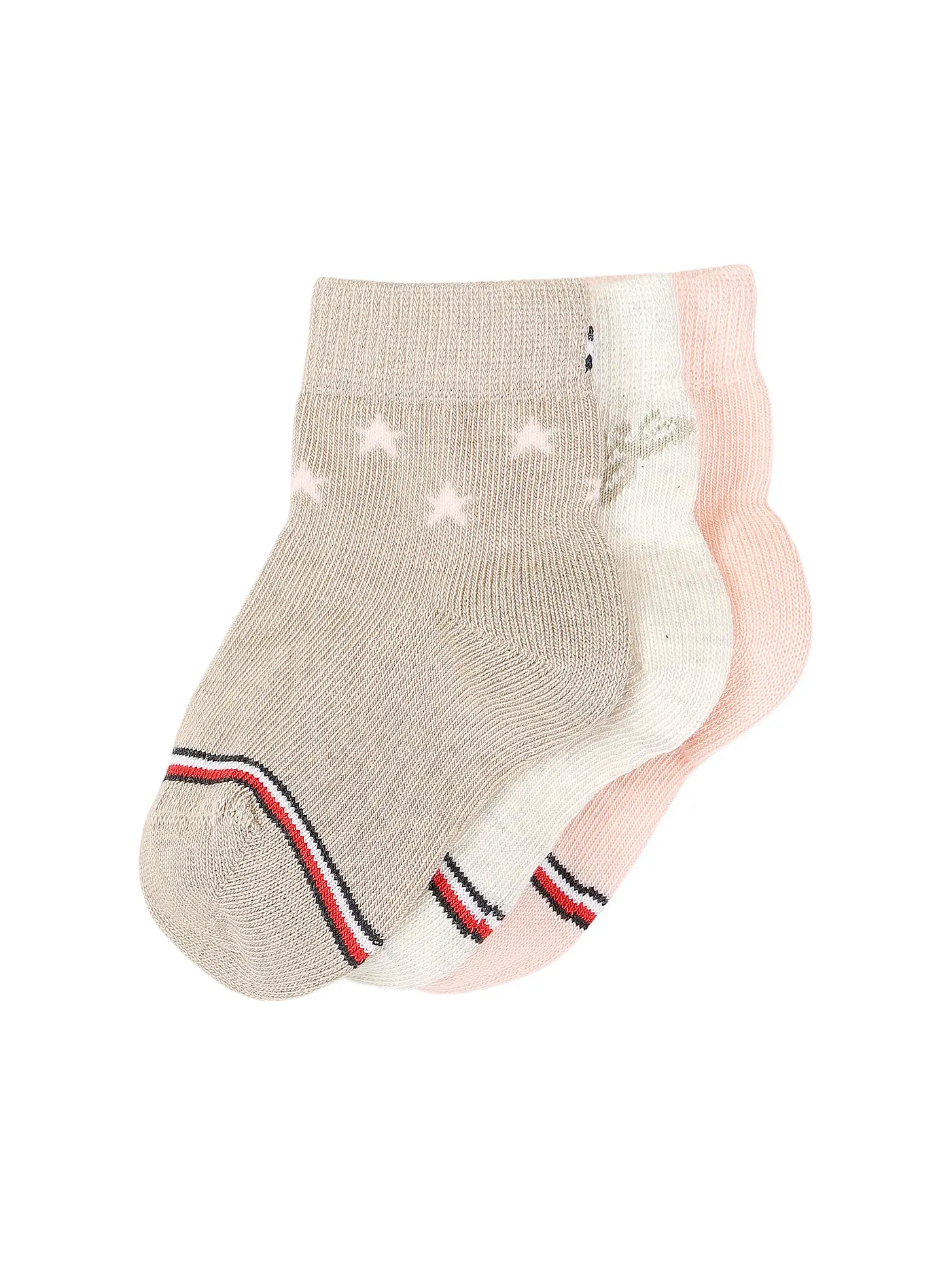 TOMMY HILFIGER | Mädchen Socken Geschenkebox 3-er Pkg. pink combo | 